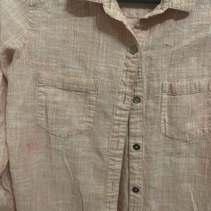 Title: Kuhl Aspendel Striped Roll-Tab Long Sleeve Button Down Shirt XS